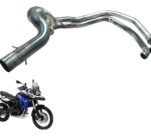 Curva Escape Coletor Bmw F 800 Gs 09-12 Original