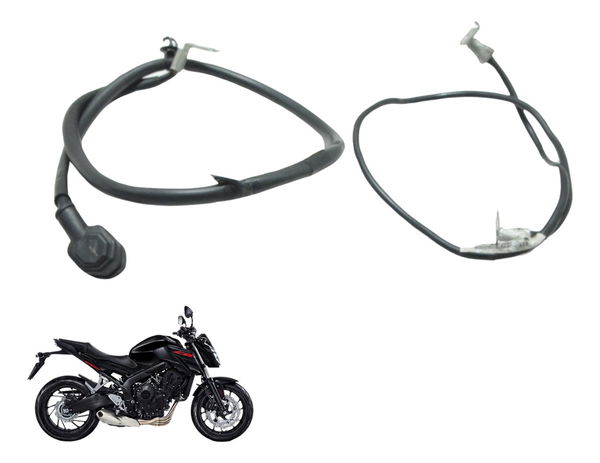 Cabos Bateria Honda Cb 650f 18-21 Original