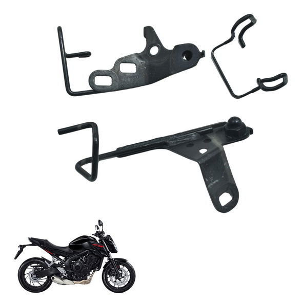 Jogo Guia Cabos Honda Cb 650f 18-21 Original
