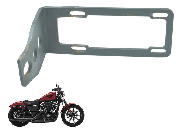 Suporte Placa Paralelo Lateral Sportster 883 Iron 14-19