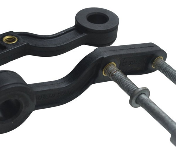 Par Suporte Radiador Bmw F 800 Gs 09-12 Original Preto