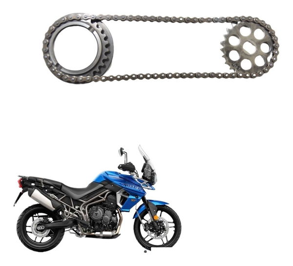 Engrenagem Corrente Bomba Óleo Triumph Tiger 800 13-19 Orig