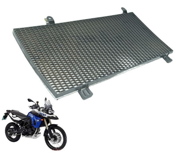 Grade Protetor Radiador Bmw F 800 Gs 09-12 Original Preto