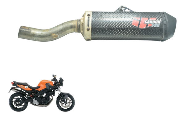 Ponteira Escape Bmw F 800 R 09-15 Esportivo