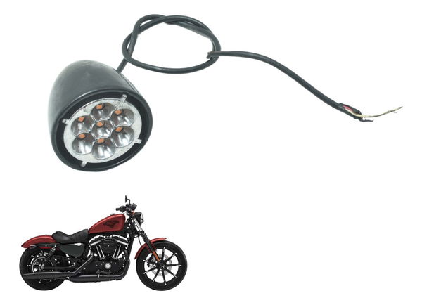 Pisca Traseiro S/lente E Plug C/ava Sportster 883 Iron 14-19