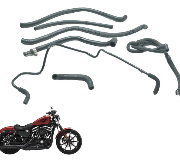 Kit Mangueiras Sportster 883 Iron 14-19 Original Preto