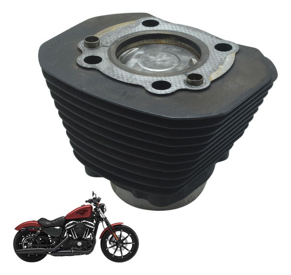 Cilindro Pistão E Anéis Sportster 883 Iron 14-19 Original