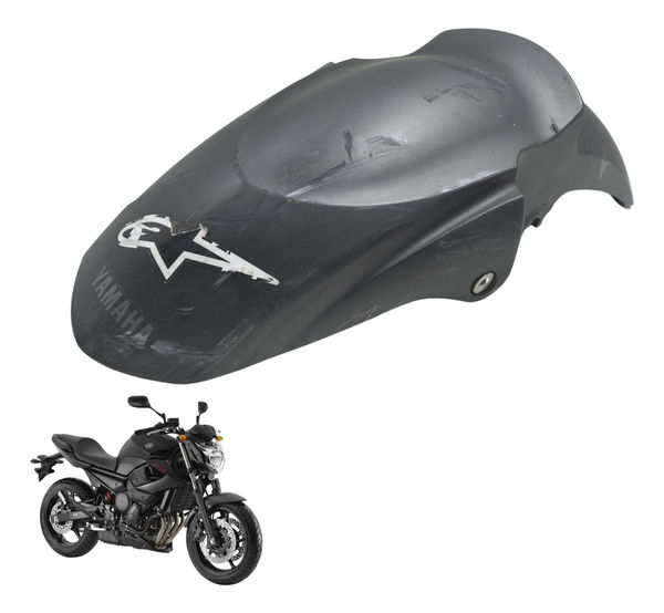 Paralama Dianteiro C/ Avaria Yamaha Xj6 N 10-12 Original