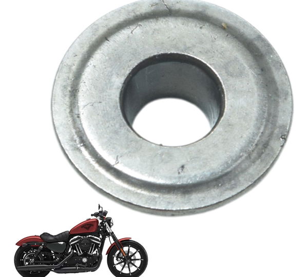 Chapéu Válvula Sportster 883 Iron 14-19 Original Prateado Cinza