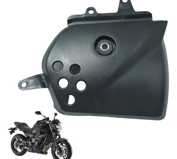 Acabamento Lateral Moldura Esq Yamaha Xj6 N 10-12 Original Preto
