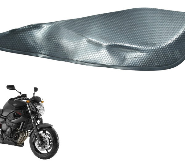 Acabamento Lateral Tanque Dir C/ Det Yamaha Xj6 N 10-12 Orig Preto