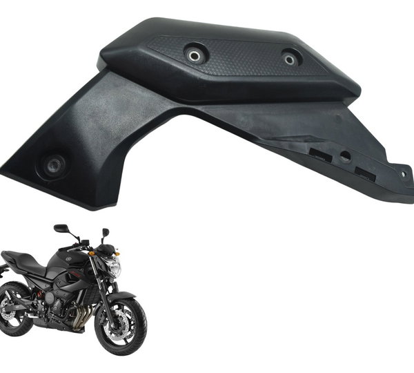 Acabamento Lateral Moldura Esq Yamaha Xj6 N 10-12 Original Preto