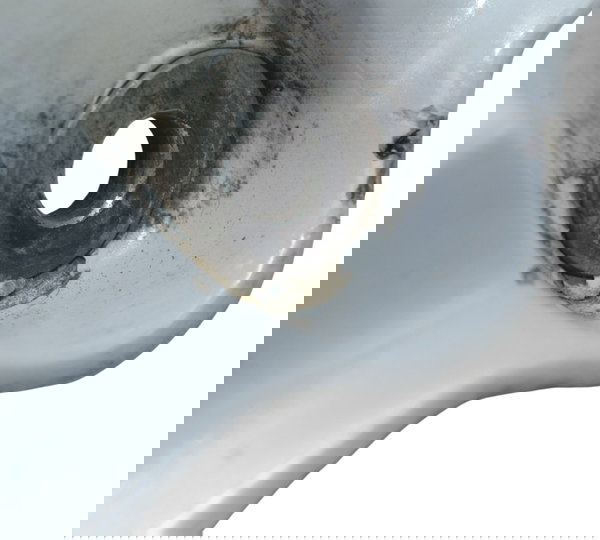 Carenagem Rabeta Dir C/ Avaria Yamaha Xj6 N 10-12 Original Branco