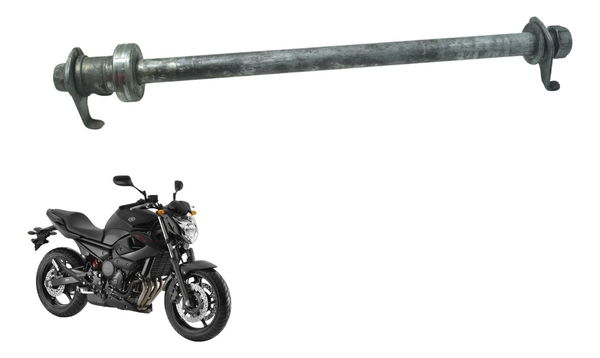 Eixo Roda Traseira C/ Bucha Yamaha Xj6 N 10-12 Original