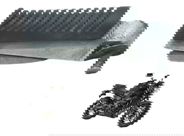 Pedaleira Traseira Esquerda Yamaha Xj6 N 10-12 Original