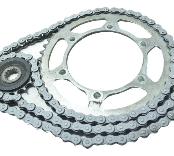 Kit Relação Yamaha Xj6 N 10-12 Original Prateado