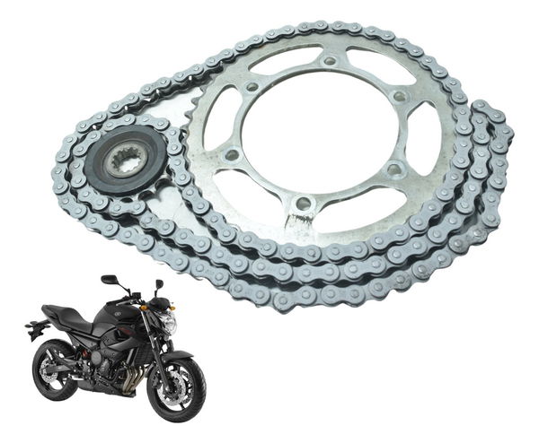 Kit Relação Yamaha Xj6 N 10-12 Original