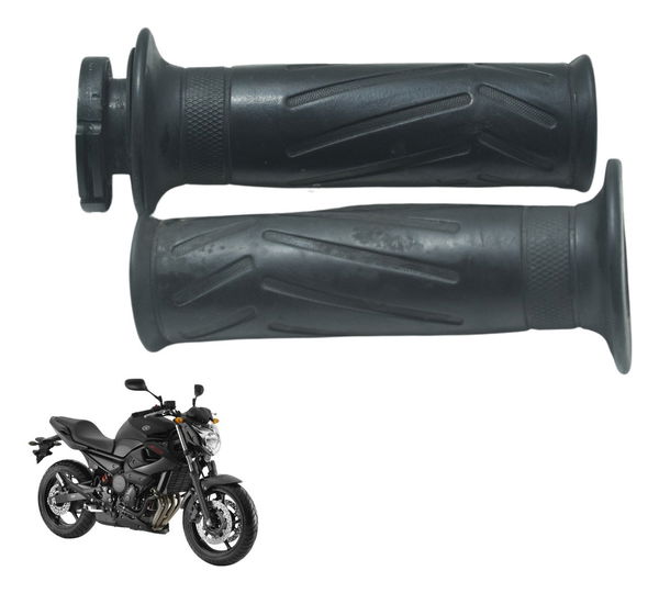 Par Manoplas Yamaha Xj6 N 10-12 Original Preto