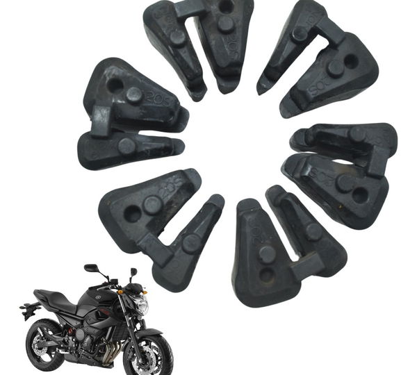 Jogo Coxim Cubo Coroa Yamaha Xj6 N 10-12 Original