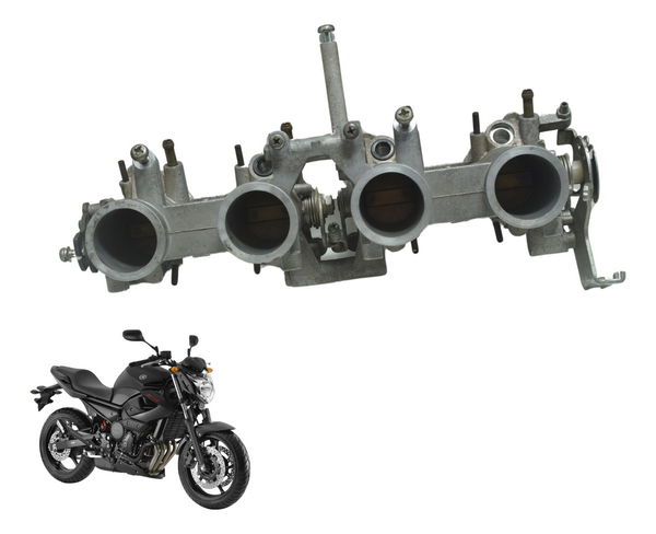 Carcaça Corpo Injeção Yamaha Xj6 N 10-12 Original