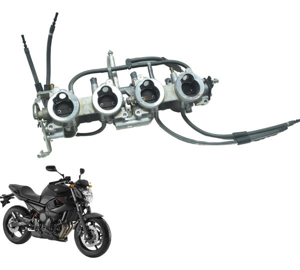 Carcaça Corpo Injeção Yamaha Xj6 N 10-12 Original