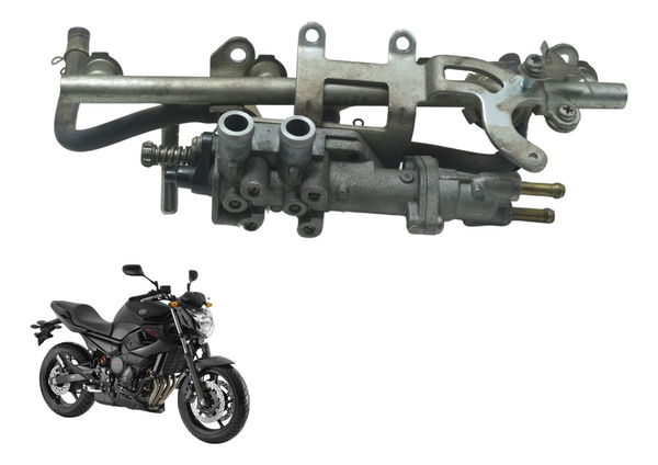 Flauta C/ Regulador Pressão Yamaha Xj6 N 10-12 Original
