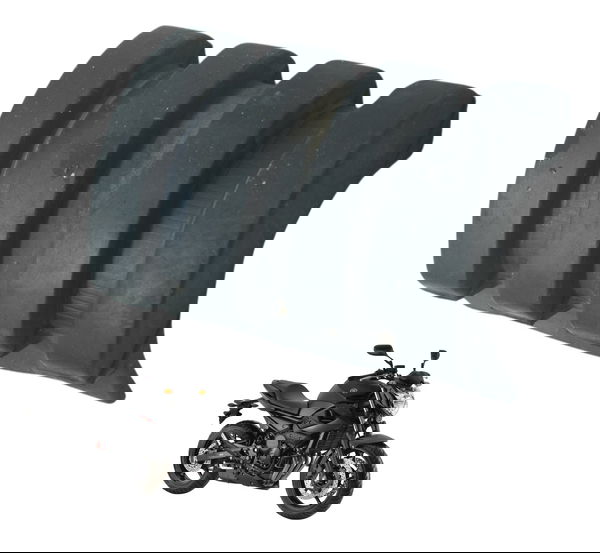 Borracha Acabamento Tanque Yamaha Xj6 N 10-12 Original
