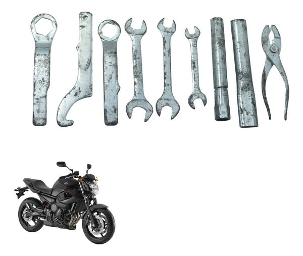Kit Ferramentas Yamaha Xj6 N 10-12 Original
