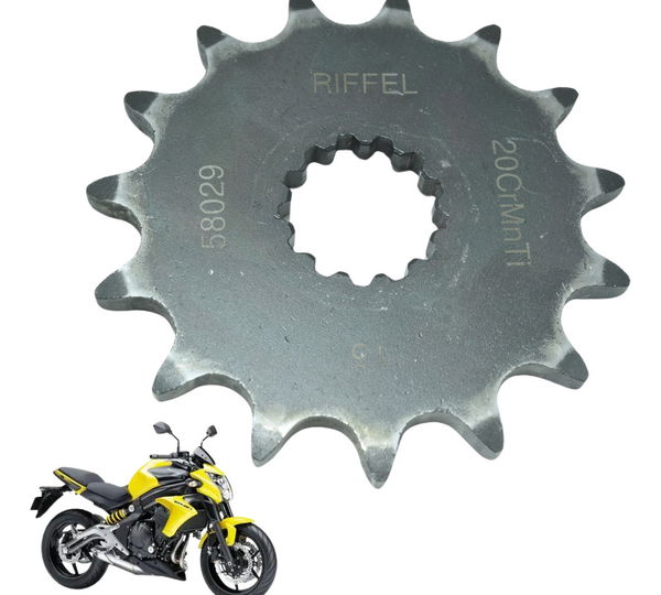 Pinhão 15d Riffel Kawasaki Er6n Er-6n 10-12