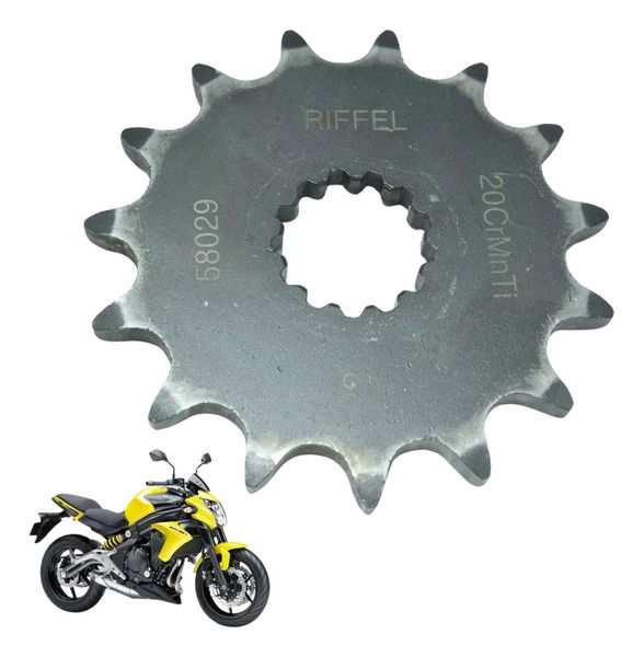 Pinhão 15d Riffel Kawasaki Er6n Er-6n 10-12