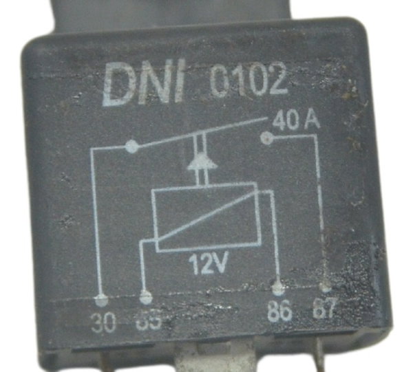 Reles Auxiliar Dafra Citycom 300i 11-17 Original 12