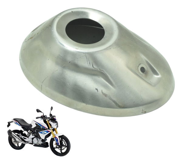 Capa Ponteira Escape C/ Detalhes Bmw G 310 R 17-20 Original