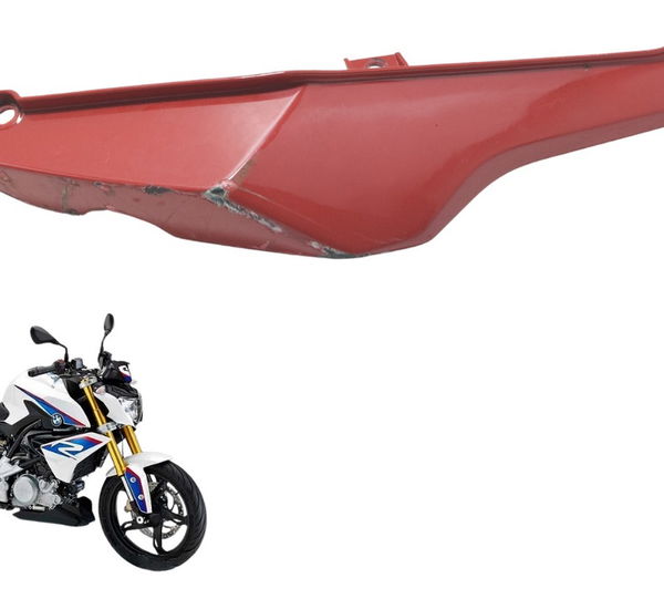 Carenagem Rabeta Esquerda C/ Detalhes Bmw G 310 R 17-20 Orig Vermelho