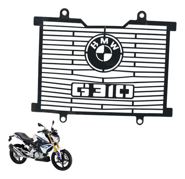 Grade Proteção Radiador C/ Detalh Bmw G 310 R 17-20 Original