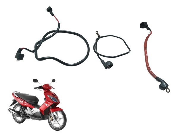 Cabo +/- Bateria Yamaha Neo 115 08-11 Original