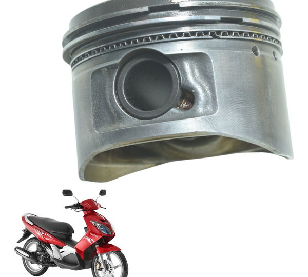 Pistão E Anéis Yamaha Neo 115 08-11 Original