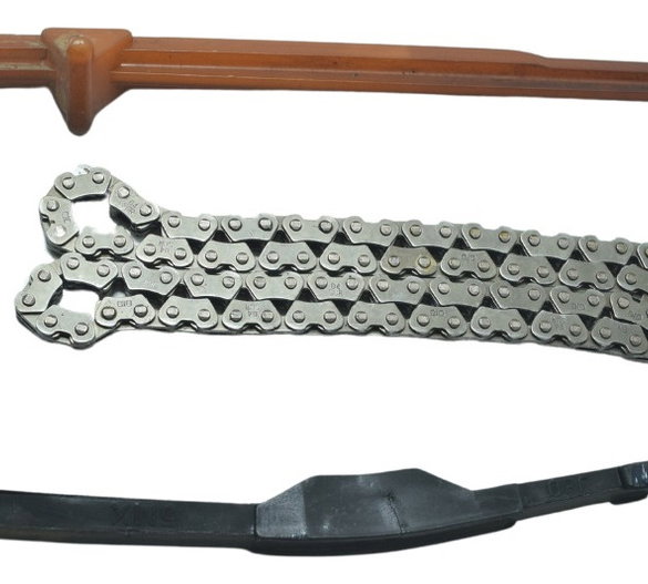 Kit Guia Tensor Corrente Comando Yamaha Neo 115 08-11 Orig