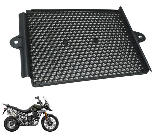 Grade Proteção Radiador Triumph Tiger 900 Rally Pro 20-24 Preto