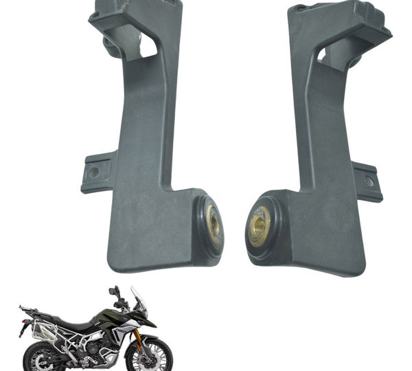Par Suporte Banco Traseiro Triumph Tiger 900 Rally Pro 20-24 Preto