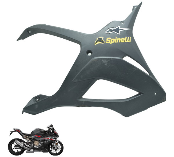 Spoiler Direito C/ Detalhes Bmw S1000rr S 1000rr 20-23 Orig Preto