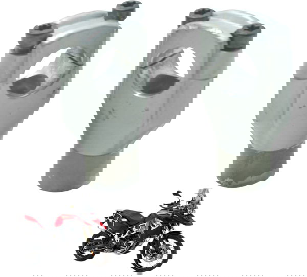 Par Riser Guidão C/ Detalhes Bmw F 800 Gs Adv 13-16 Original