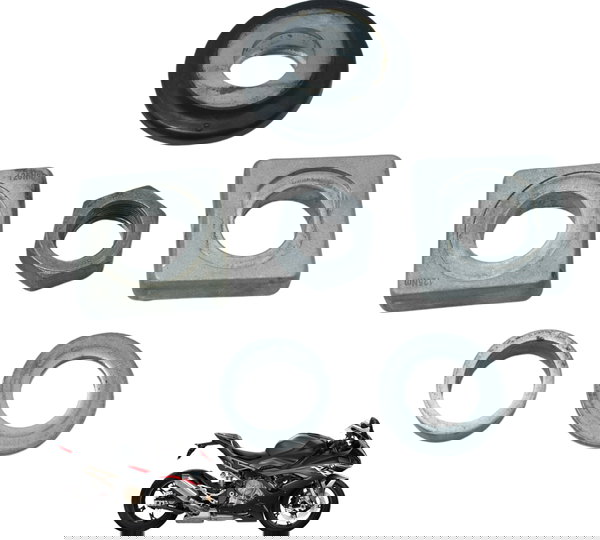 Bucha Espaçador Porca Eixo Tras Bmw S1000rr S 1000rr 20-23