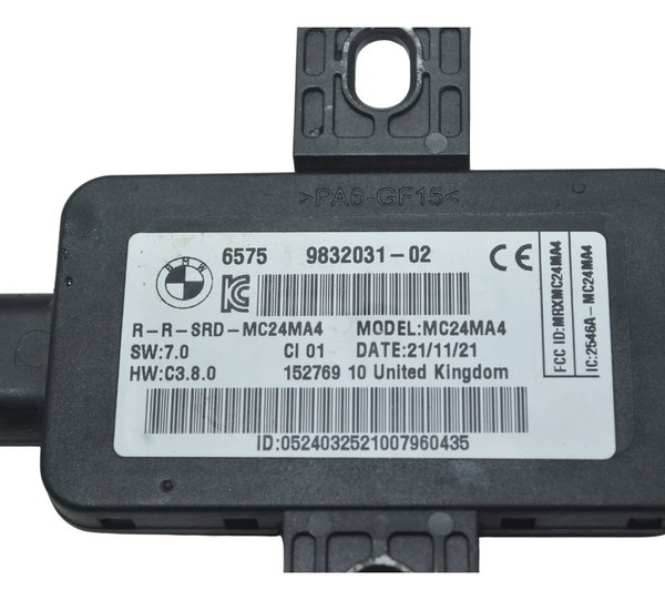 Modulo Pressão Pneu Rdc Bmw S1000rr S 1000rr 20-23 Original