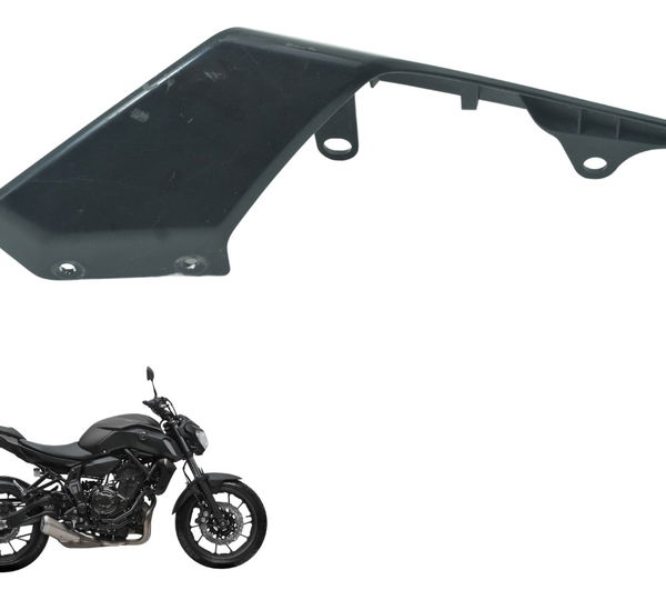 Carenagem Rabeta Esquerda Yamaha Mt 07 19-24 Original Preto