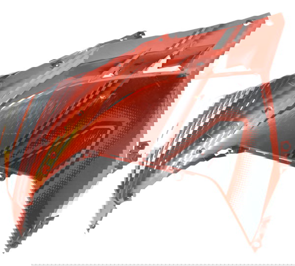 Carenagem Lateral Esq Avaria Kawasaki Ninja 300 13-18 Orig Vermelho