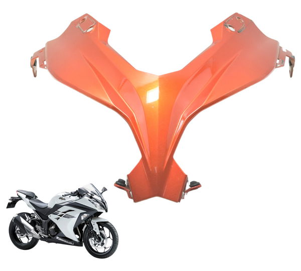 Carenagem Frontal Kawasaki Ninja 300 13-18 Original Vermelho