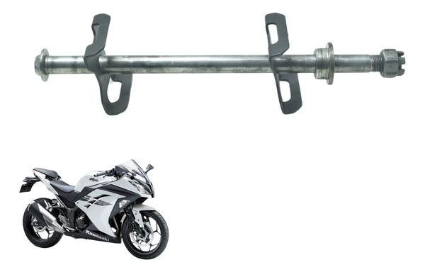 Eixo Roda Traseira Kawasaki Ninja 300 13-18 Original