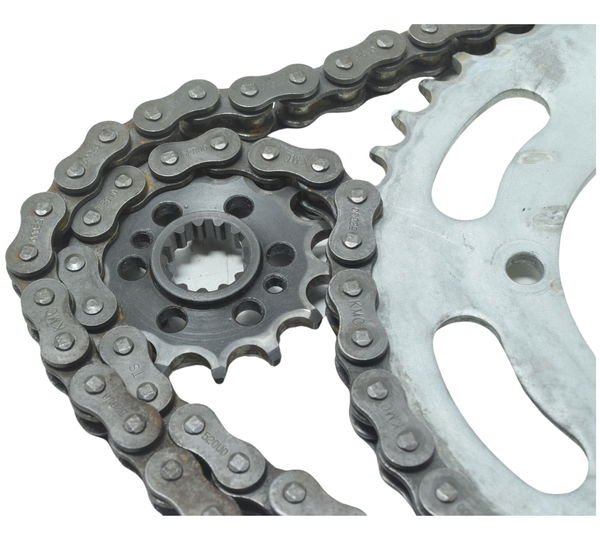 Kit Relação Kawasaki Ninja 300 13-18 Original Prateado