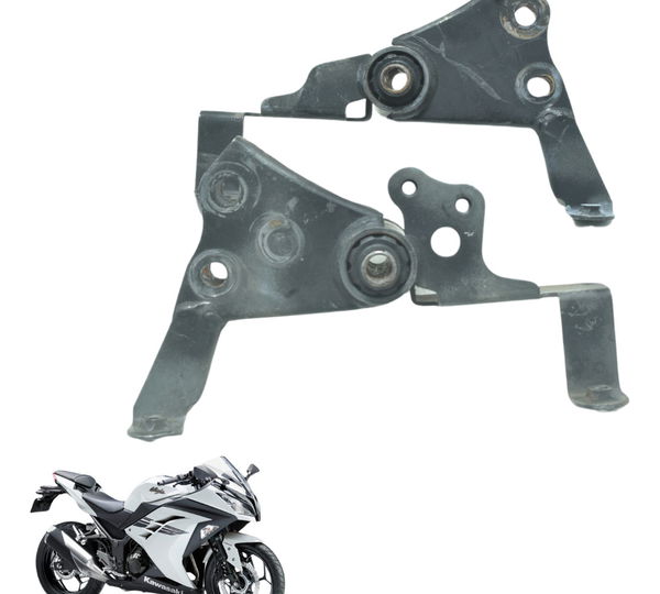 Par Suporte Motor Kawasaki Ninja 300 13-18 Original