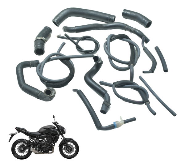 Kit Mangueiras Yamaha Mt 07 19-24 Original